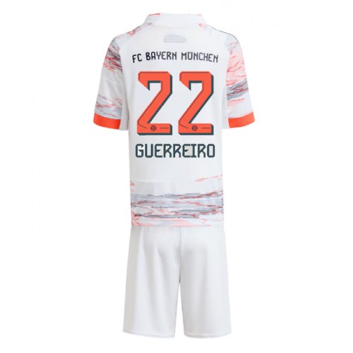 Bayern Munich Raphael Guerreiro #22 Replica Away Stadium Kit for Kids 2025-26 Short Sleeve (+ pants) Bayern Munich Raphael Guerreiro #22 Replica Away Stadium Kit for Kids 2025-26 Short Sleeve (+ pants)